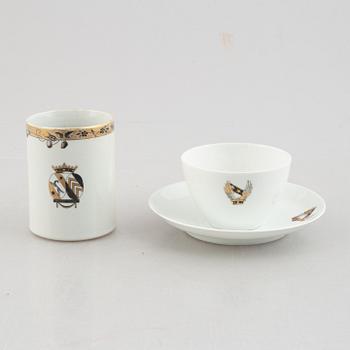 Vapenporslin, 23 delar, Lovisins vapen.