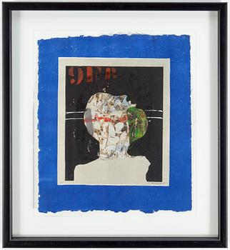 James Coignard · A James Coignard color etching with carborundum.