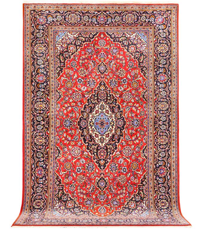 Matta, Keshan, semiantik, ca 240 x 144 cm.
