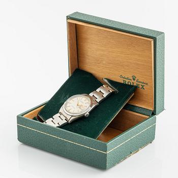 Rolex, Datejust, "Doorstep Dial", "Dauphine Hands", armbandsur, 36 mm.