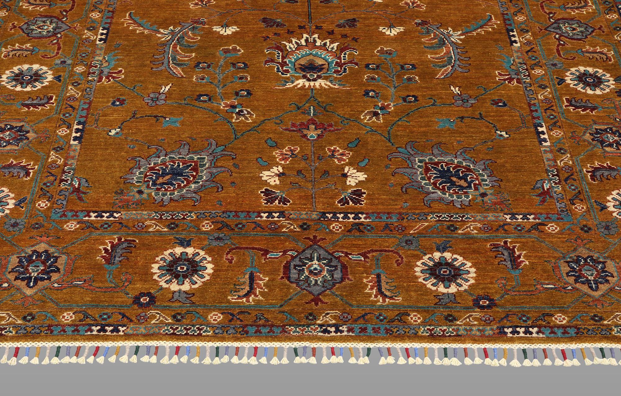 A rug, Ziegler design, approx. 245 x 182 cm.