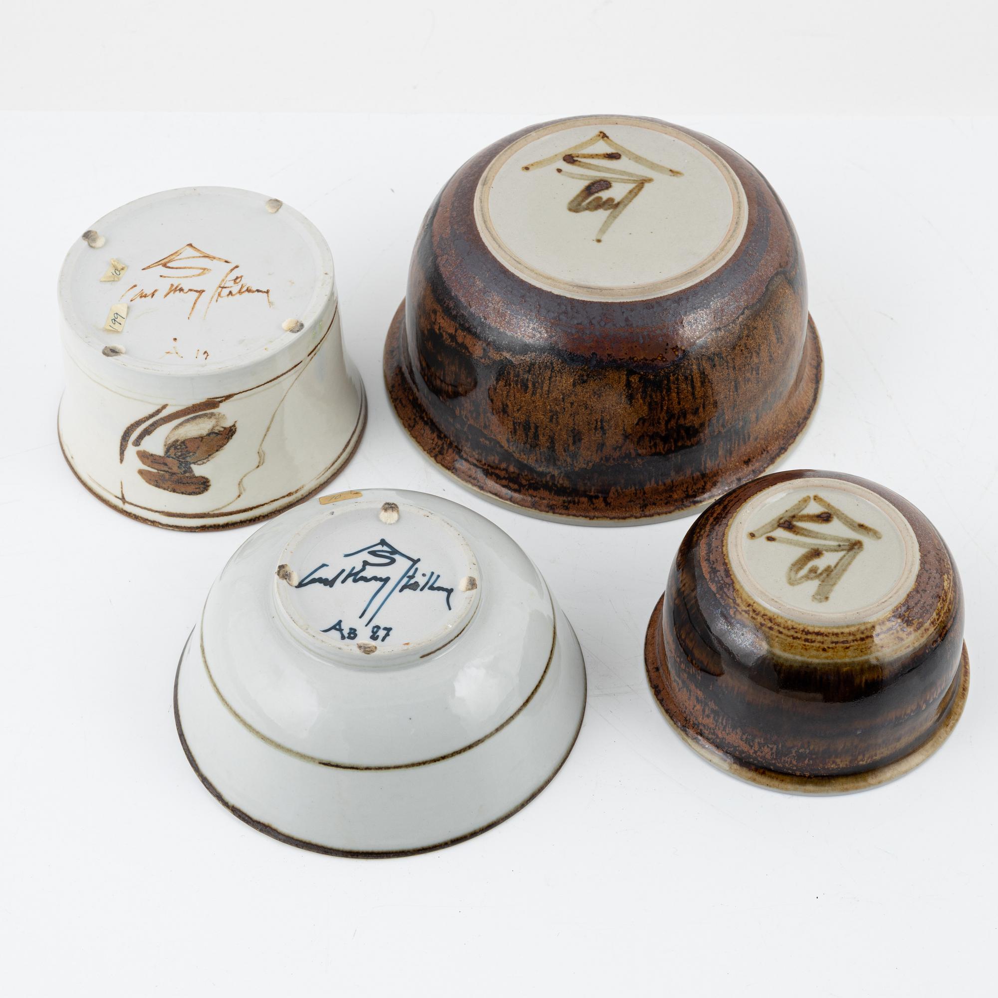 Carl-Harry Stålhane, stengods, 10 st, Designhuset.