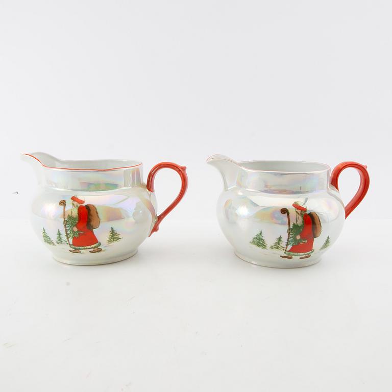 Jug, bowl, and glass 5 dl, including Czech Republic, mid-20th century glass.