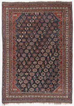 An antique south west Persian carpet, c. 332 x 2390 cm.