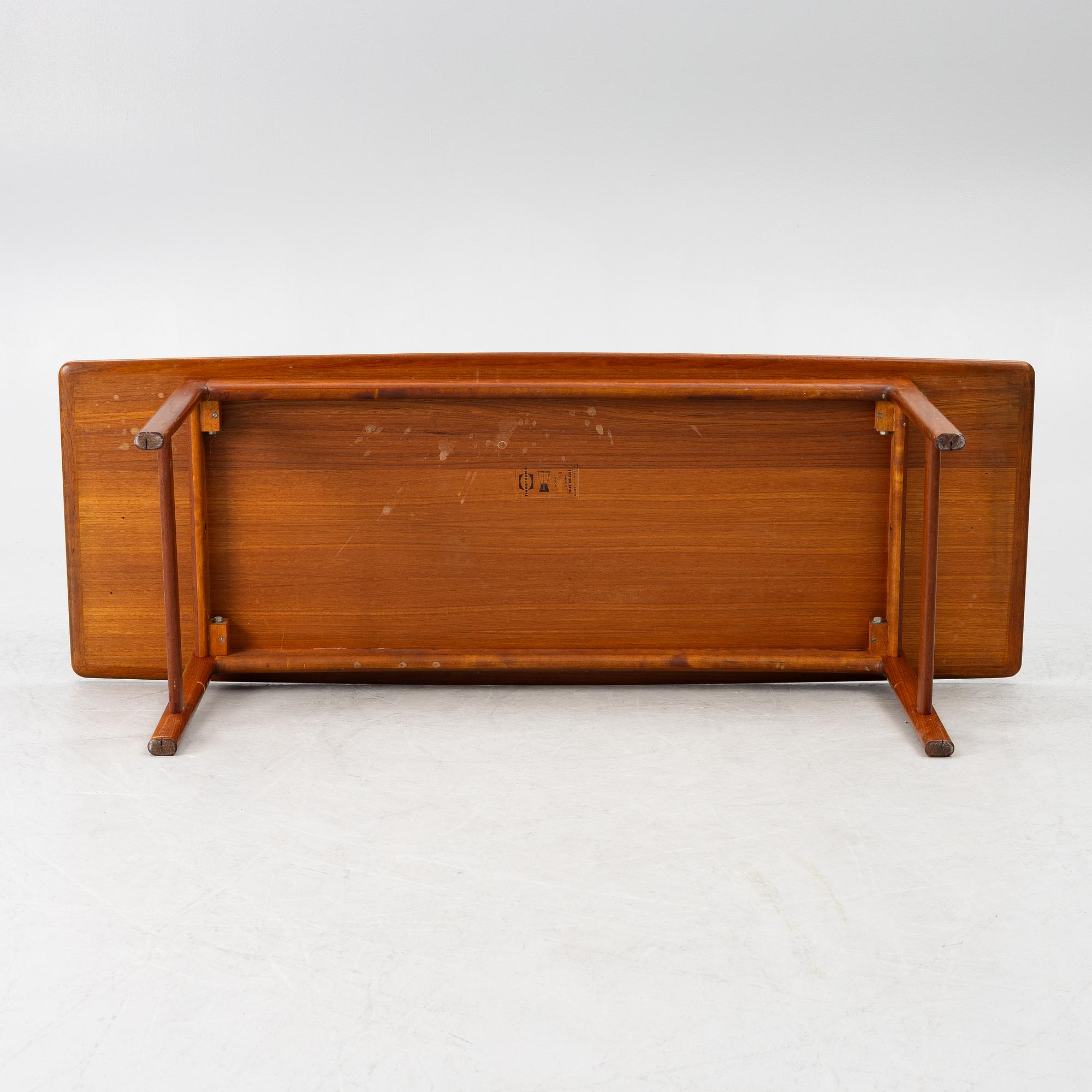 Folke Ohlsson, Coffee table, "Dollar", Bra Bohag, Tingströms, 1960s.