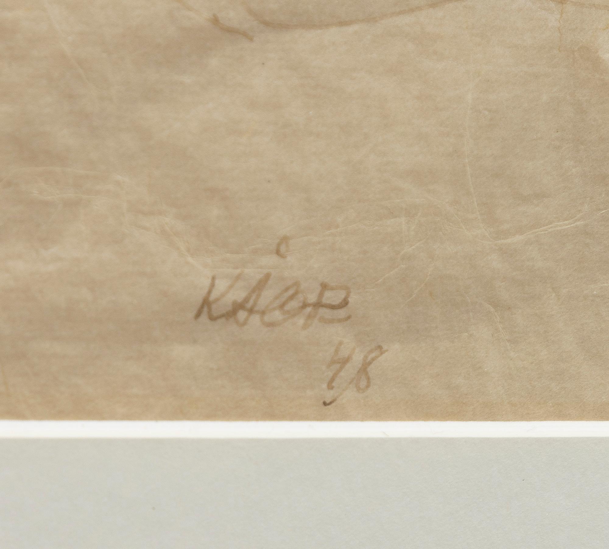 Wilhelm Kåge, Model study.