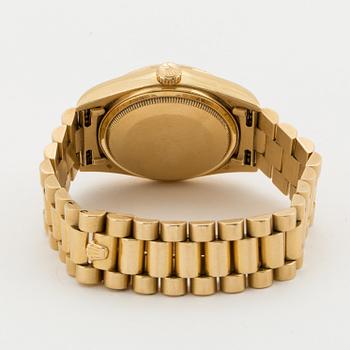 ROLEX, Oyster Perpetual, Day-Date (Swiss Made), Chronometer, wristwatch, 36 mm.