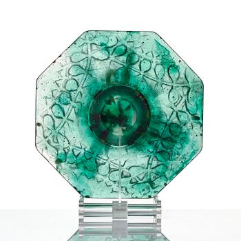 Gabriel Argy-Rousseau, a "Garland" pâte de cristal bowl, model 25.10, France, ca. 1925.