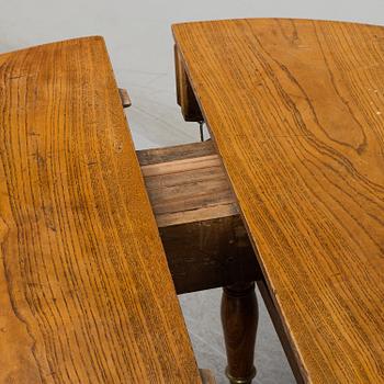 A Swedish mid 19th century dinner table.