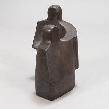 Satu Syrjänen, skulptur, keramik, signerad 1986.