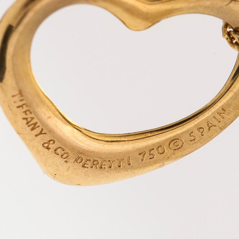 Tiffany & Co, Elsa Peretti, kaulakoru, "Open Heart", 18K kultaa.