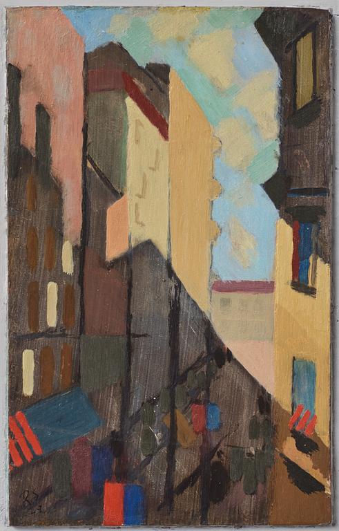 Ragnar Sandberg, Strollers in an Urban Environment.