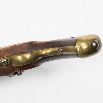Slaglåspistol, svensk, m/1820-49 flankör.