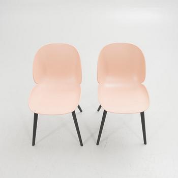 GamFratesi, chairs, 4 pcs, "Beetle Chair", Gubi, Denmark.