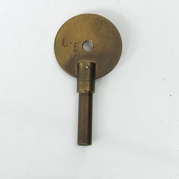 A wall clock, Germany/Austria, second half of the 19th Century.