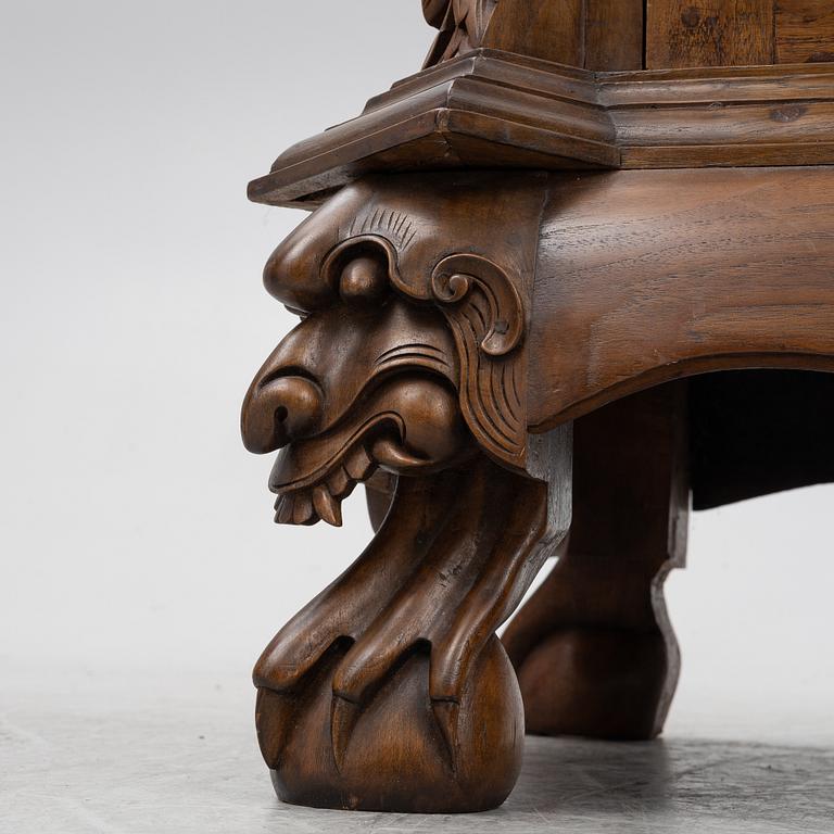 Display cabinet, 20th century,