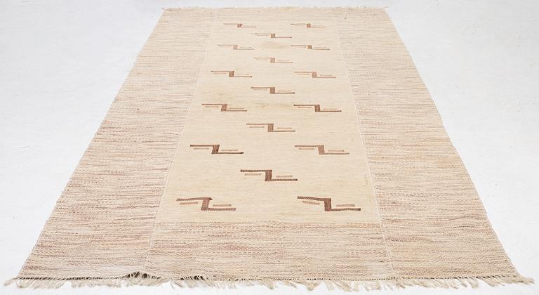 A 1920''s Swedish rag rug, c. 445 x 198 cm.