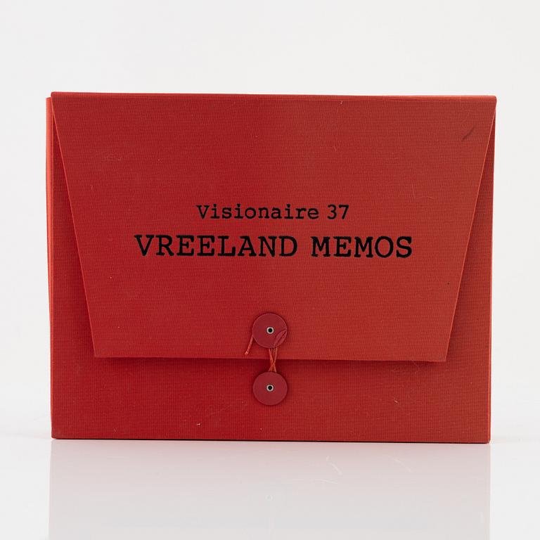 Diana Vreeland, book, "Visionaire 37: Vreeland Memos".