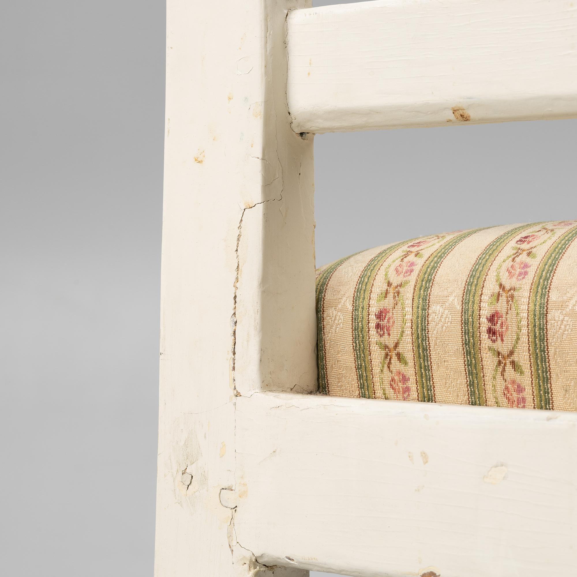 Chairs, 10 similar, circa 1800, late Gustavian.