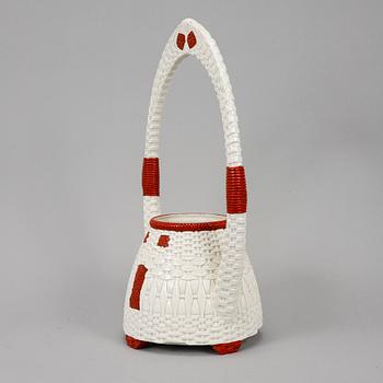 A Julius Dressler ceramic vase, Austria, early 20th century.