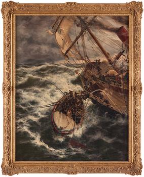 Thomas Rose Miles, Rescue at sea.