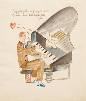 Gösta Adrian-Nilsson, "Till Joy" (To Joy).