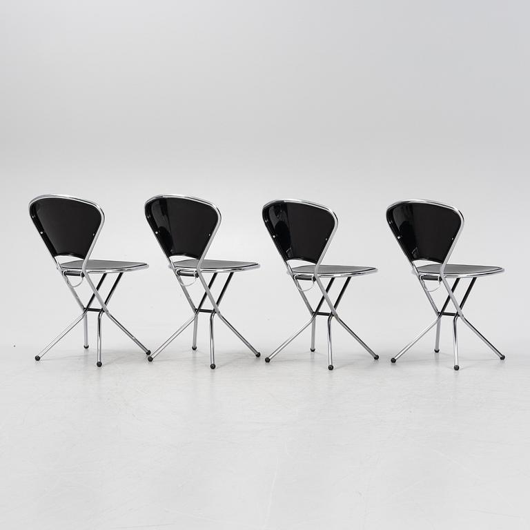 Niels Gammelgaard, four chairs, 'Sebastian', Ikea.