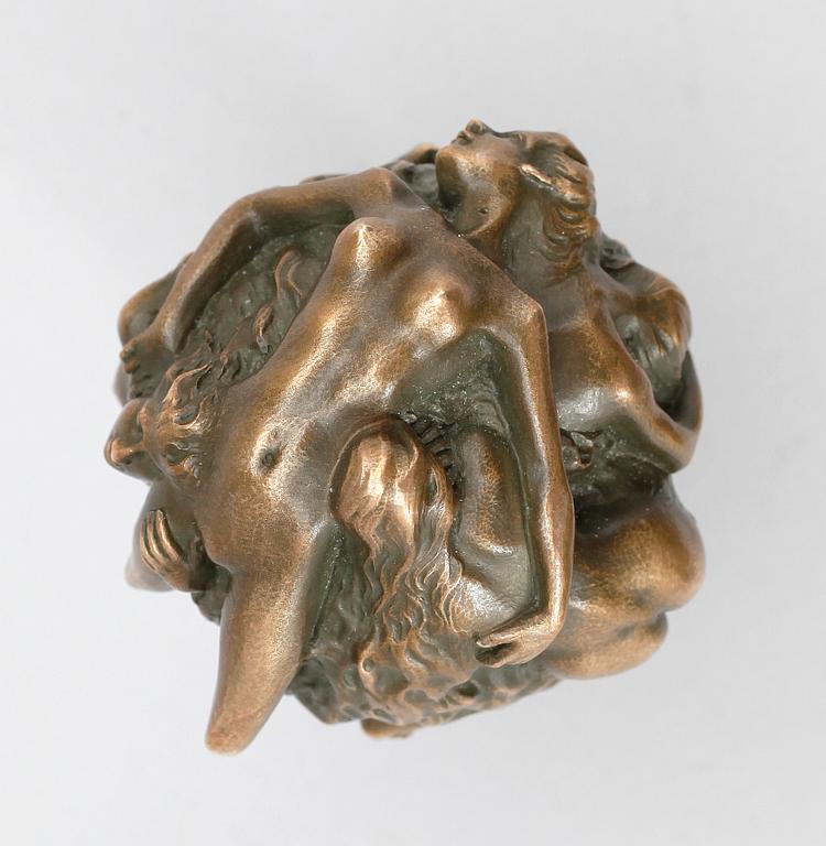OKÄND KONSTNÄR, sigill, brons, jugend, signerad C. Balon, 1900-talets början.