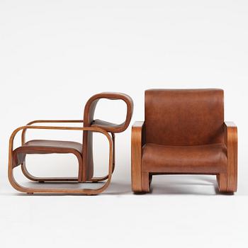 Jan Bocan, fåtöljer, ett par, Thonet, utförda för Tjeckoslovakiska ambassaden, Stockholm, 1972.
