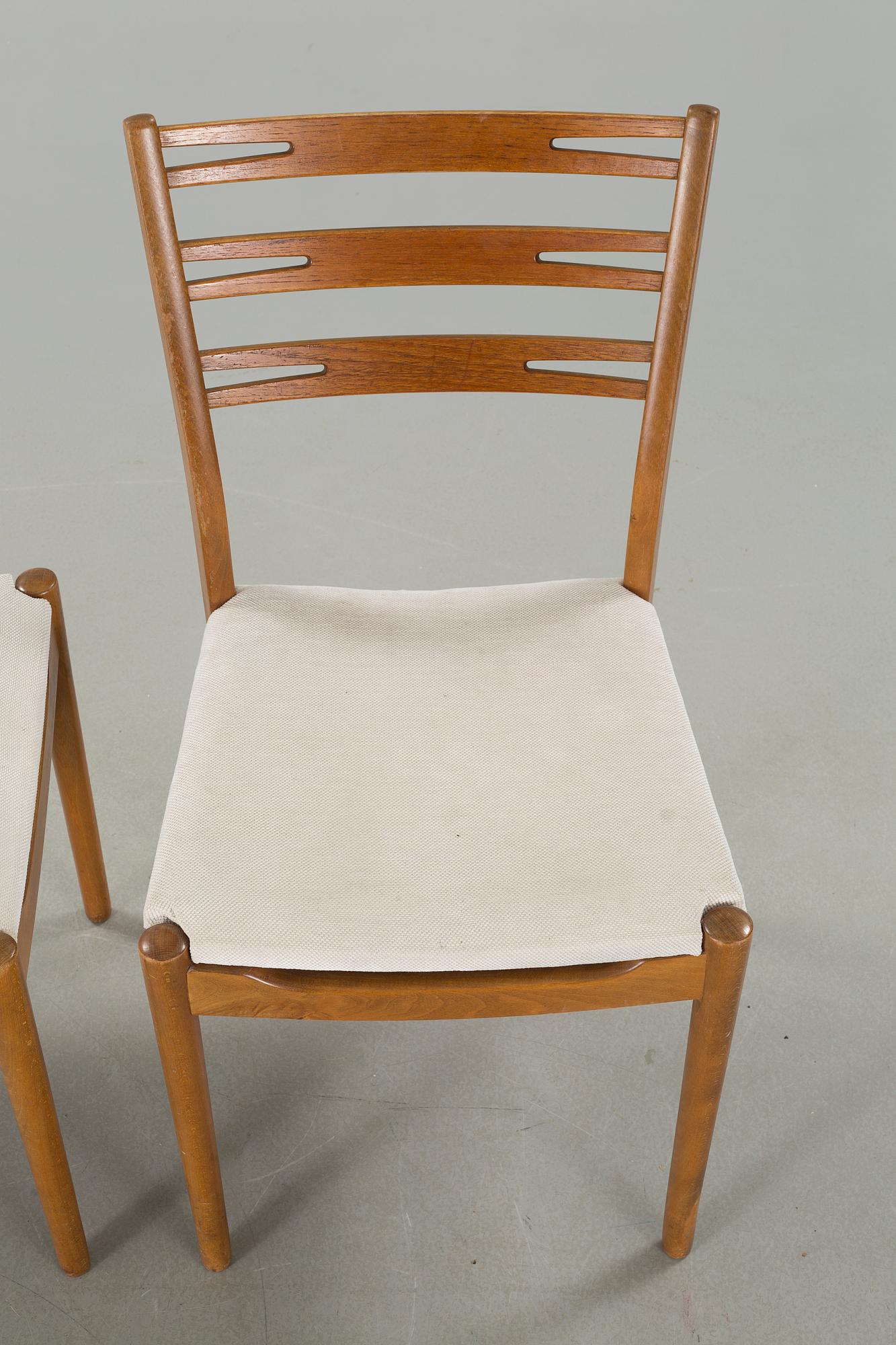 Four chairs from Ikea, model "Klint", 1950s/60s.