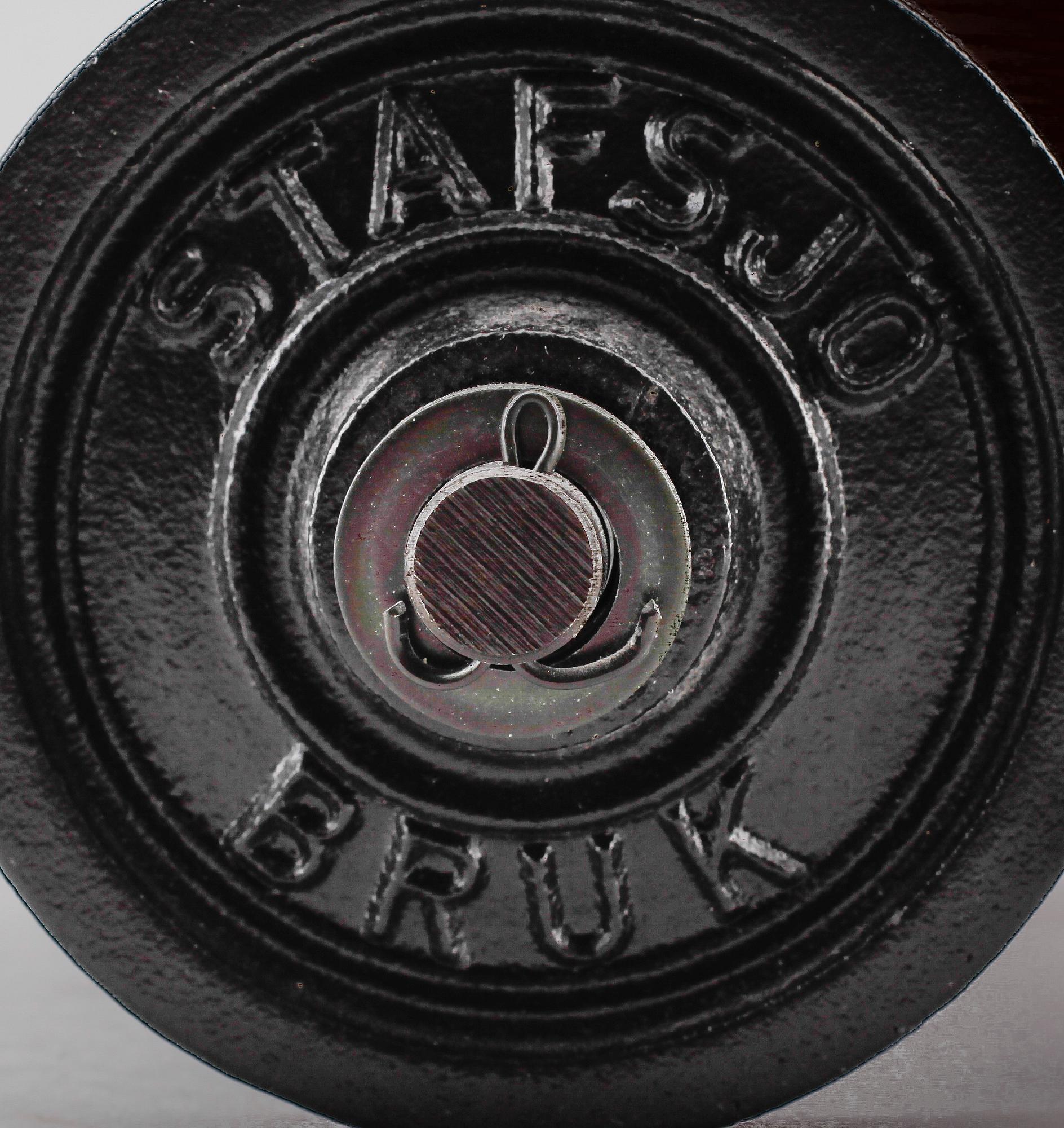 BORDSKANON, gjutjärn, Stafsjö Bruk, 1900-talets andra hälft.