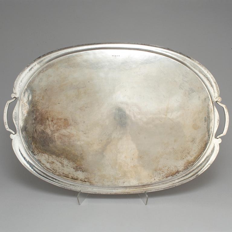 A silver tray, Gothenburg 1936.