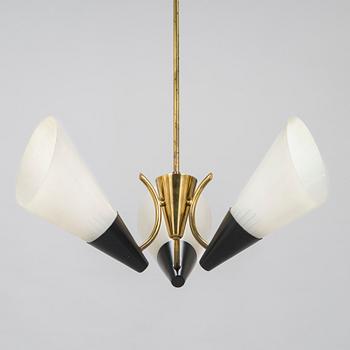 A mid-20th century model 'ER 157/3' ceiling light for Itsu, Finland.