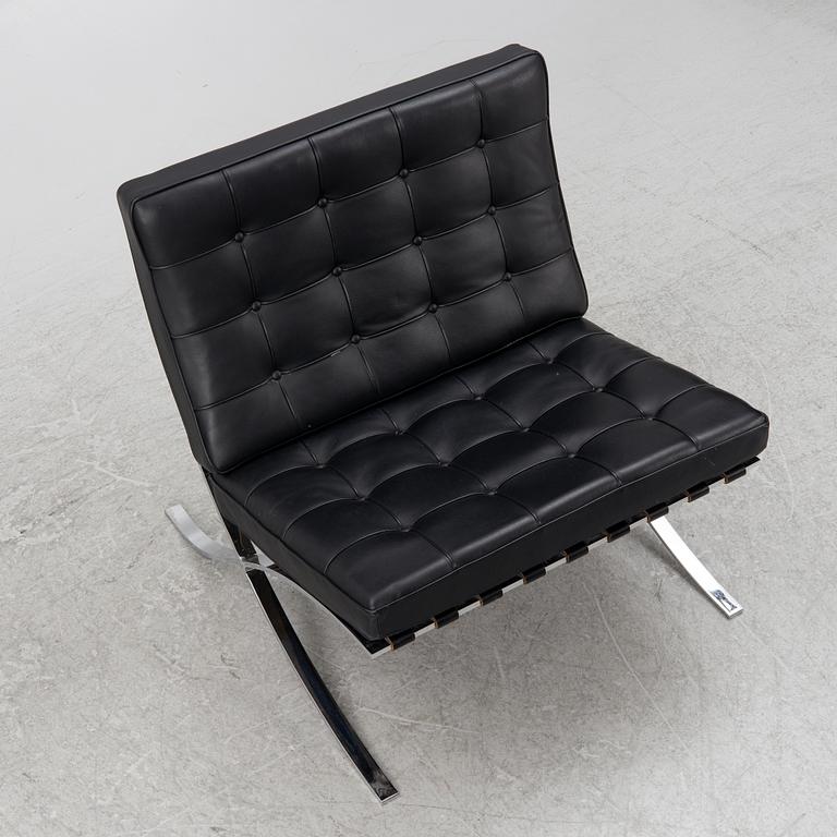 Ludwig Mies van der Rohe, a 'Barcelona' lounge chair, Knoll Studio.