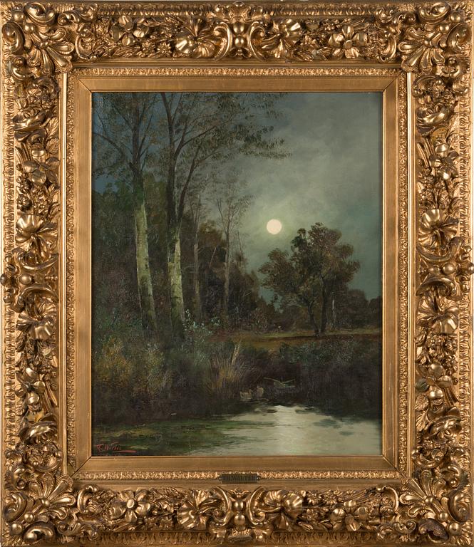 Karl Kaufmann, oil on canvas, signed Th.Walter.