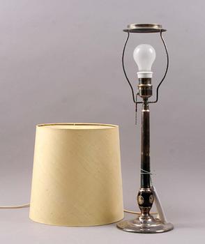 BORDSLAMPA. G.A.B, nysilver.