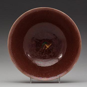 SKÅL, porslin. Qingdynastin, Kangxi (1662-1722).