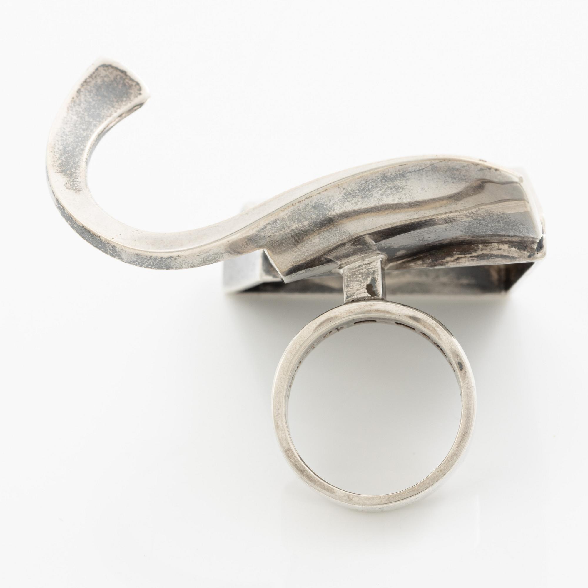 Rolf Karlsson, ring, silver,