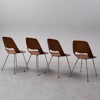 ALFREDO HÄBERLI, four 'Jill' chairs, Vitra, 2012.