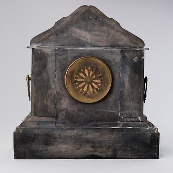 A Japy Frères mantel clock, late 19th Century.