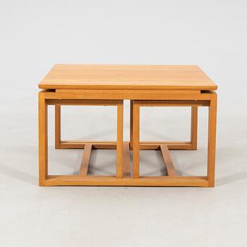 Coffee table, three parts, contemporary.