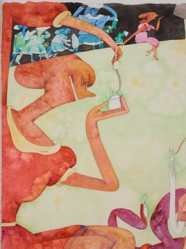 Gladys Nilsson, "Summer Rain".