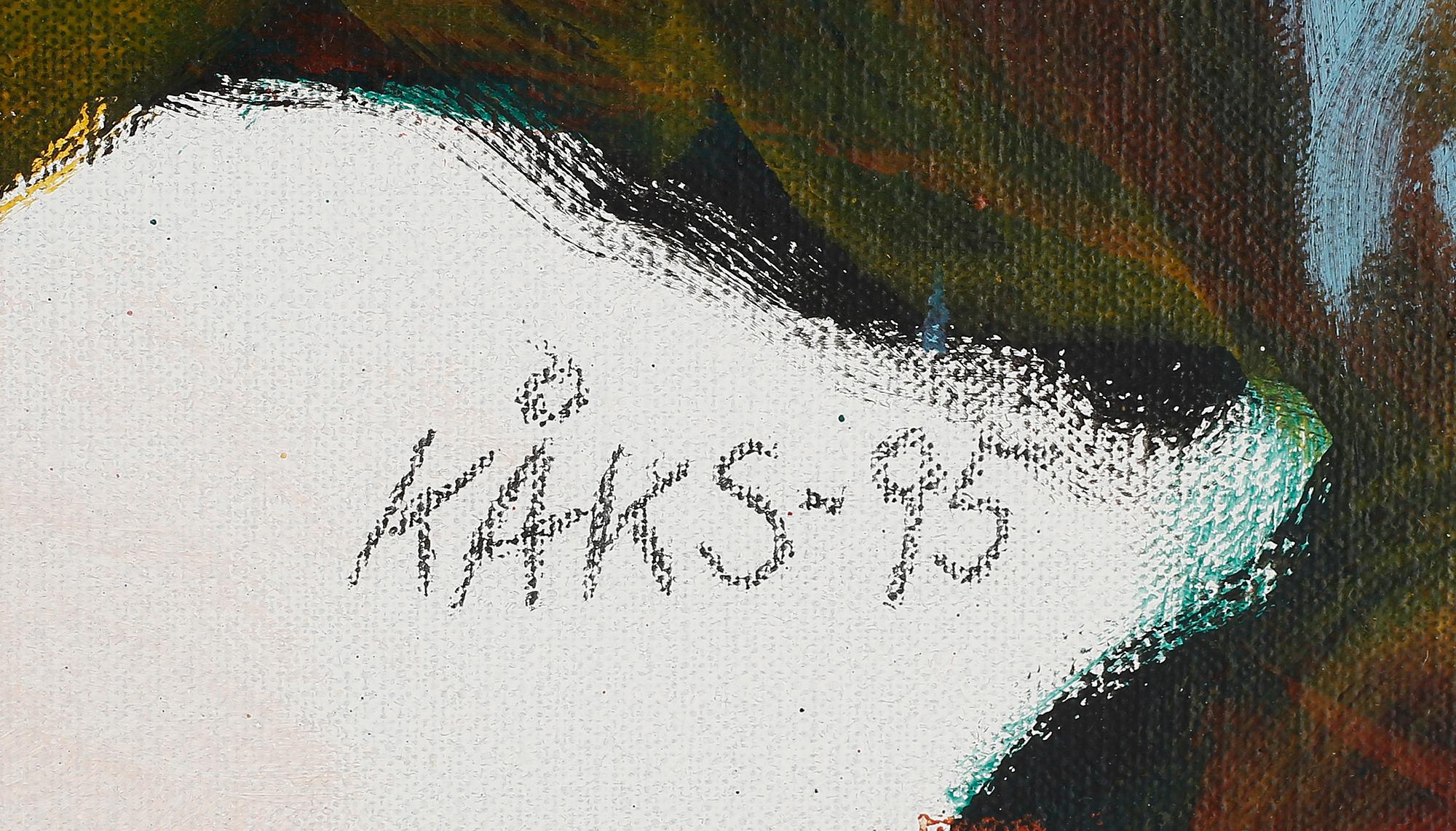 OLLE KÅKS, olja på duk, signerad och daterad '95.