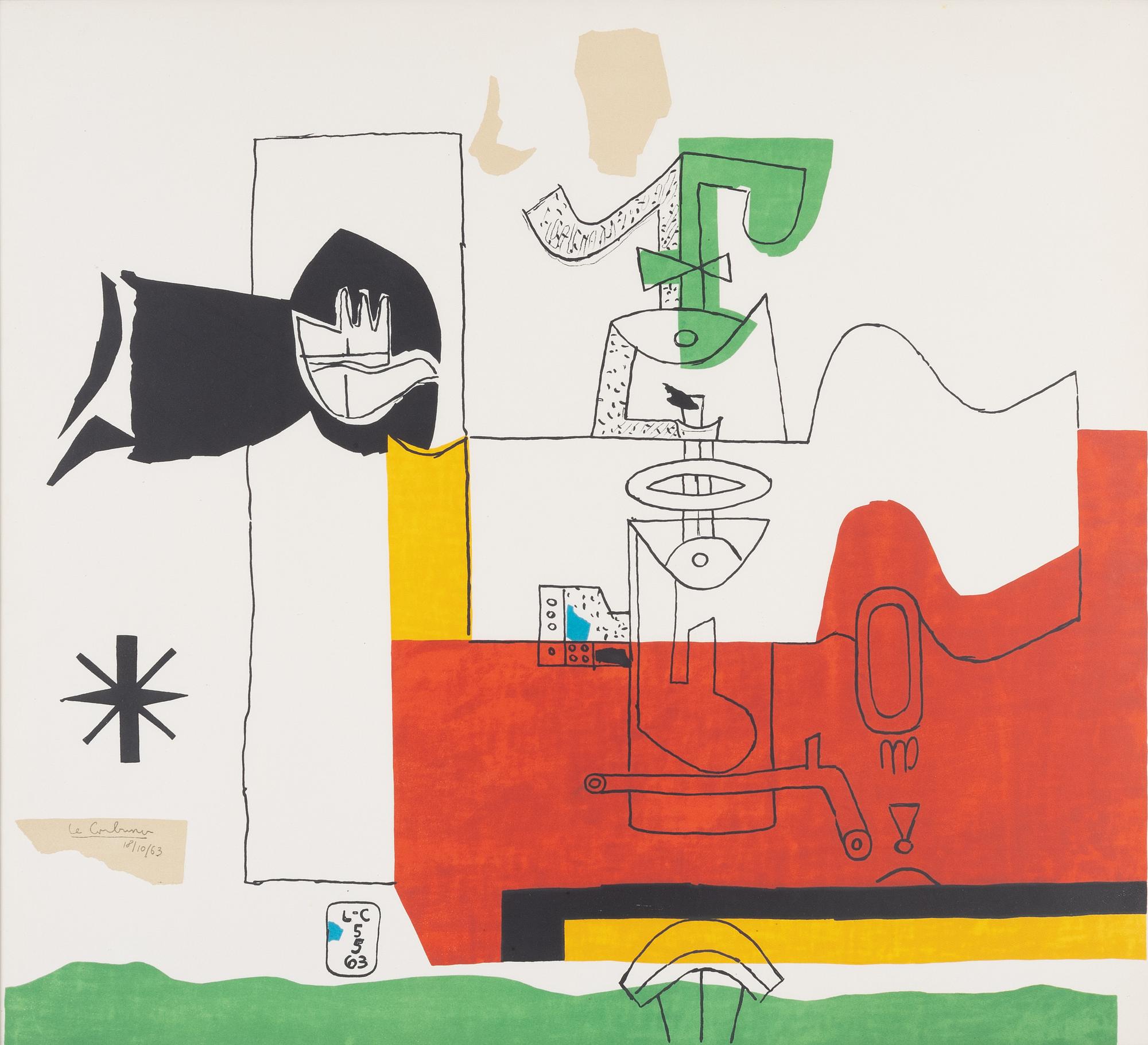 Le Corbusier (Charles-Édouard Jeanneret), "Totem".