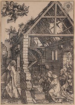 Albrecht Dürer, "Die Geburt Christi", ur: "Das Marienleben".