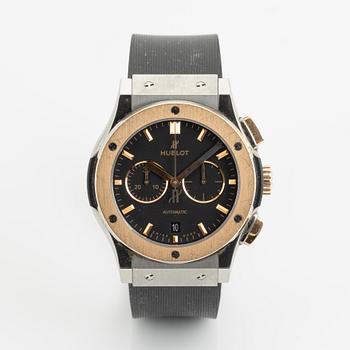 Hublot, Classic Fusion, chronograph, wristwatch, 42 mm.