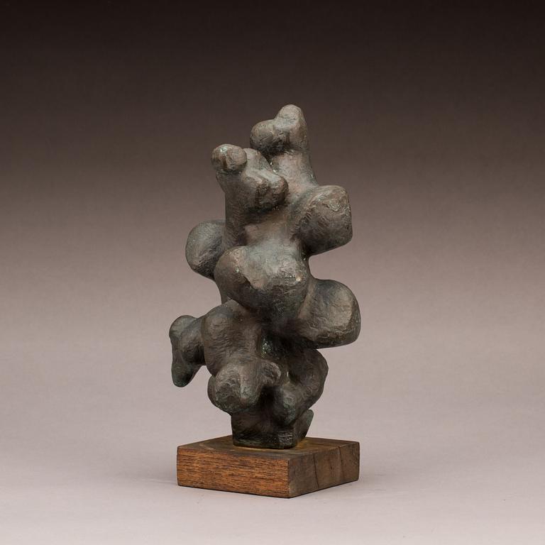 THURE THÖRN, signerad, patinerad brons.