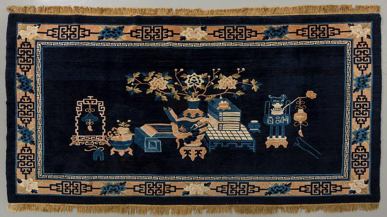 An old China carpet ca 159 x 249 cm.
