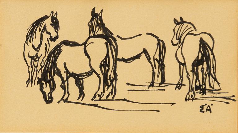 Erling Ärlingsson, Horses.