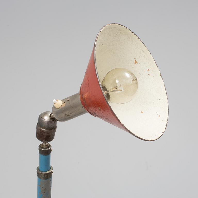 A Swedish Johan Petter Johansson "Triplex-Pendel metal light from the first half of the 20th century.